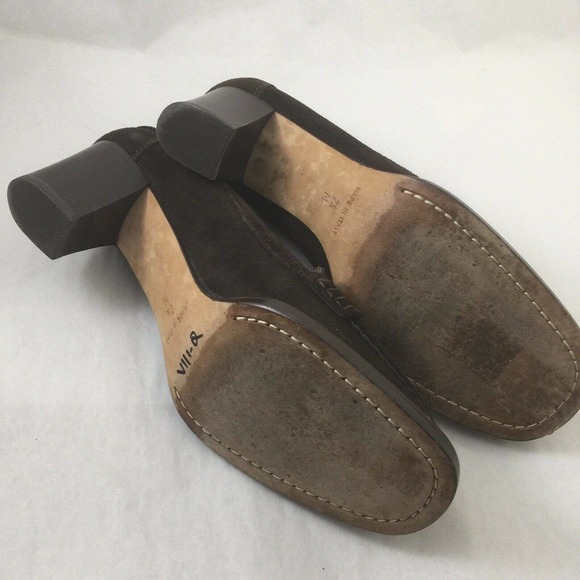 Michael Kors Collection Penny Loafer Pump Suede 7 - Picture 8 of 8